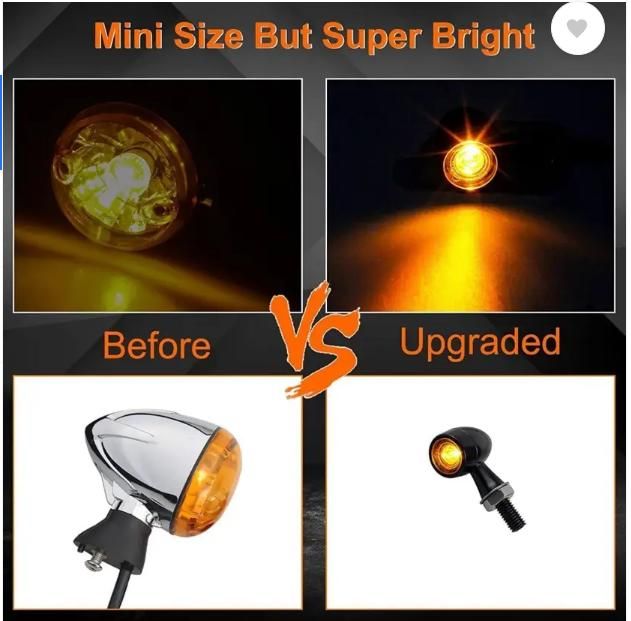 Side LED Indicator Light for All Bike  (Pack of 1 Pair)